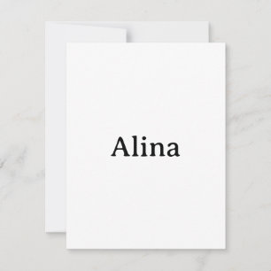 Agradecimiento Promoción de marca simple 4,25" x 5,5" Tarjeta pla