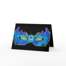 Purim פּ וּ רִ י la máscara de Vashti tarjeta de l