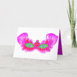 Agradecimiento Purim פּ וּ רִ י la tarjeta de la corona del coraz