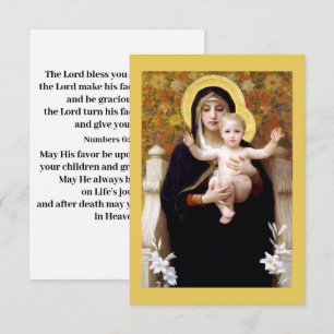 Agradecimiento Que el Señor te bendiga la tarjeta de oración