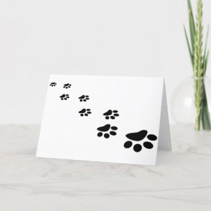 Agradecimiento Querido perro papá mamá Personalizable tarjeta de 