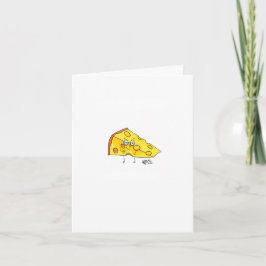 Agradecimiento Queso personalizado. Maduro. Tarjeta de felicitaci