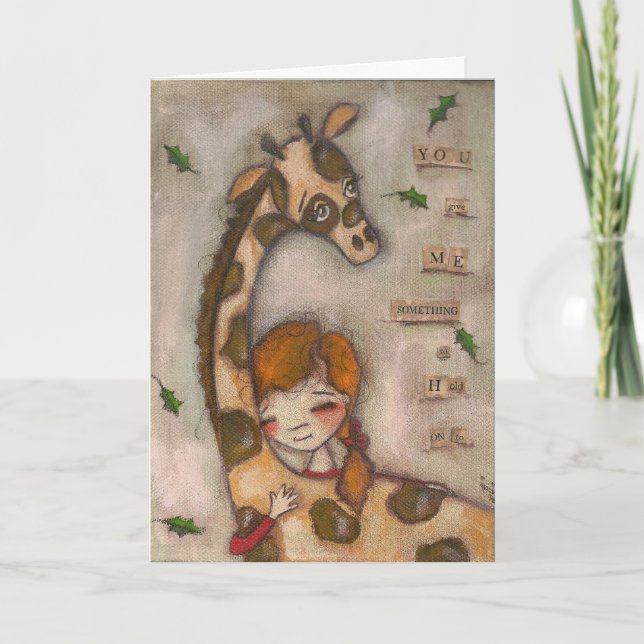 Agradecimiento Retener - Tarjeta de felicitación (Anverso)