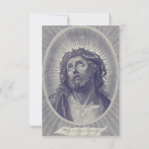 Agradecimiento Sagrada Pasión de Jesús Tarjeta Santa Pater Nost