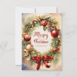 Agradecimiento "Saludos Alegres: Tu Tarjeta De Navidades De One-S