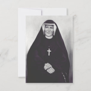 Agradecimiento Santa Faustina Kowalska Tarjeta Santa de la Divina
