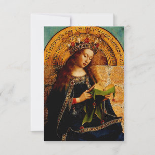 Agradecimiento Santa María de Gante Tarjeta Santa Premium