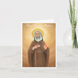 Agradecimiento Santa Verónica Giuliani, Tarjeta Católica, 9 de ju