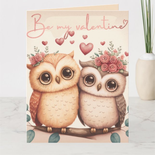 Agradecimiento Sé mi tarjeta de San Valentín (Anverso)