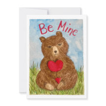 Sé Mía Tarjeta de Felicitación de San Valentín