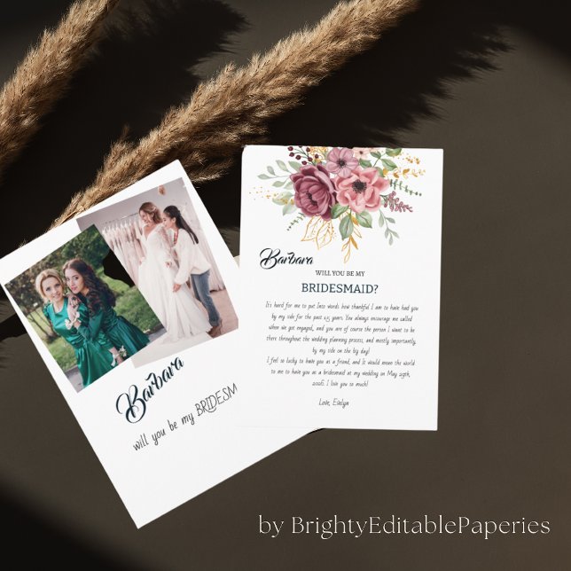 Agradecimiento ¿Serás mi tarjeta de novia? (Subido por el creador)