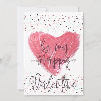 Agradecimiento ¿serás mi valentina? tarjeta el día de San Valentí