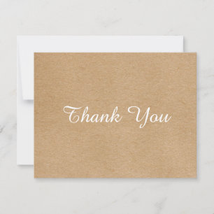 Agradecimiento Simple Business Gracias A La Tarjeta De Script Rús