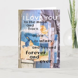 Agradecimiento SOBRE LA Tarjeta De Saludo DE LA LUNA