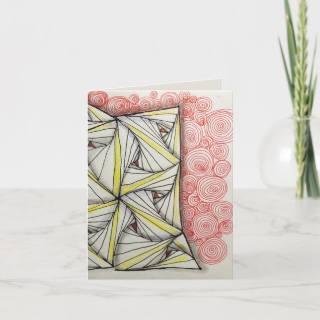 Agradecimiento Sobres estándar de la tarjeta original del arte (Anverso)