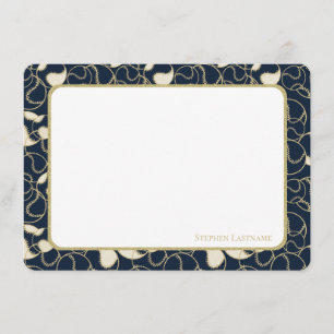 Agradecimiento Softbol de béisbol de oro Gracias tarjeta plana