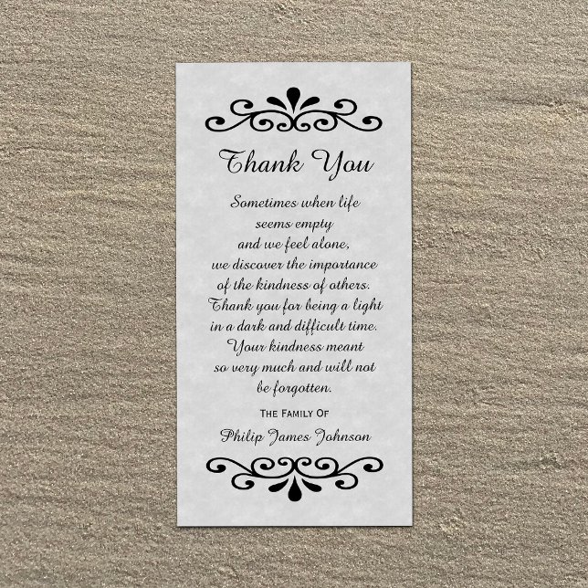 Agradecimiento Solidaridad Gracias A La Tarjeta De Foto Pergamino (Subido por el creador)