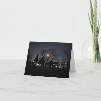 Agradecimiento "Solitario sin ti" - tarjeta de felicitación en bl