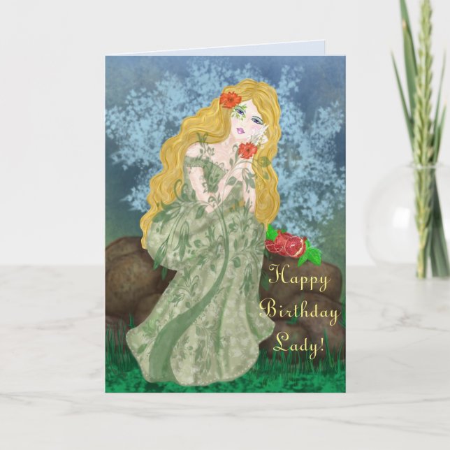 AGRADECIMIENTO SOLO TARJETA DE CUMPLEAÑOS AMABLE (Anverso)