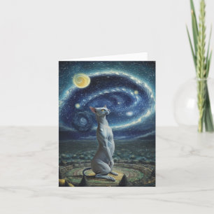 Agradecimiento Sphynx cualquier tarjeta de saludo de ocasión