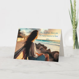 AGRADECIMIENTO SU PROPIA TARJETA DE CUMPLEAÑOS DE HIJA