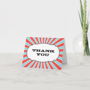 Agradecimiento Sun irradia la tarjeta de felicitación
