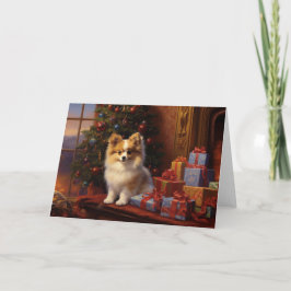 Agradecimiento Tarjeta 2 de Navidades de Pomerania
