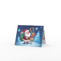 tarjeta con escritura de navidad e imágenes de nav