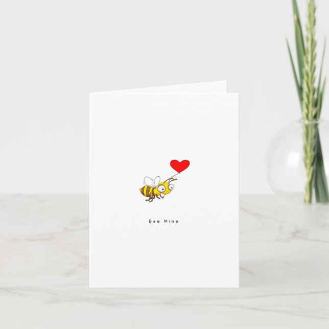 Agradecimiento Tarjeta de abeja mía (Anverso)