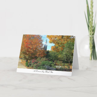 Agradecimiento Tarjeta de Acción de Gracias