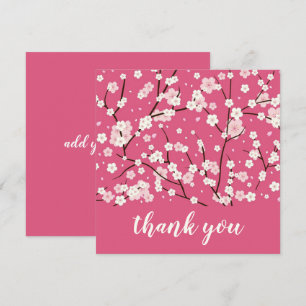 Agradecimiento Tarjeta de agradecimiento: SAKURA CHERRY BLOSSOMS