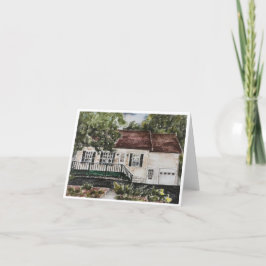 Agradecimiento Tarjeta de agua para el calentamiento de la casa