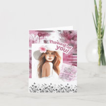 Tarjeta de Amistad Pensando en Ti