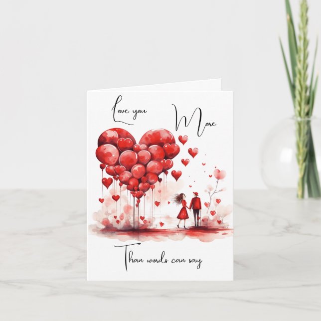 Agradecimiento Tarjeta de amor (Anverso)