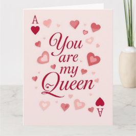 Agradecimiento Tarjeta de Amor de San Valentín | Romántica para É
