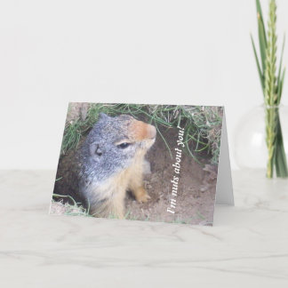 Agradecimiento Tarjeta de amor Groundhog