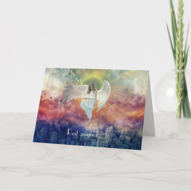 AGRADECIMIENTO TARJETA DE ANGEL ENCOURAGEMENT (Anverso)