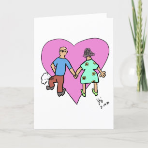 Agradecimiento Tarjeta de aniversario de Boda Bliss