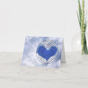 Agradecimiento Tarjeta de aniversario feliz JW