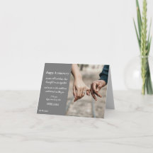 Tarjeta de aniversario moderna