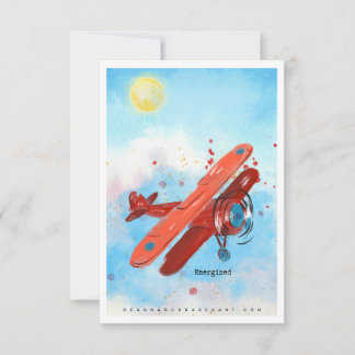 Agradecimiento Tarjeta de arte energizado