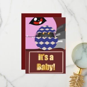 Agradecimiento Tarjeta de Baby Shower de Digimon