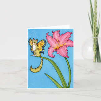 Agradecimiento Tarjeta de BALANZA de hadas de los gatos del gato