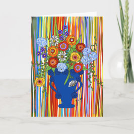 Agradecimiento Tarjeta de bienvenida de amistad con verso de la B