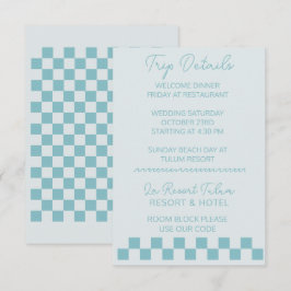 Agradecimiento Tarjeta de boda de detalle