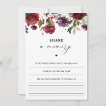 Tarjeta de Celebración de la Vida para Compartir u