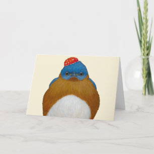Agradecimiento Tarjeta de Chumlee el pájaro azul
