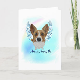 Agradecimiento Tarjeta de Compatía por Pérdida de Mascota Corgi A