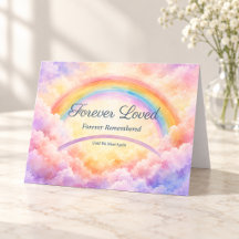 Tarjeta de condolencias para mascotas Forever Love