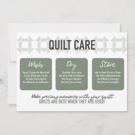 Agradecimiento Tarjeta de cuidado del cliente - Diseño moderno - 